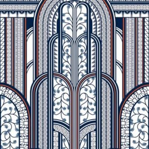 Papel de colgadura 1930 – Paravent · MNCT8587 (Mural / panel)