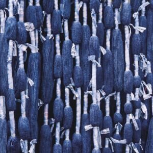 Papel de colgadura Ginkgo – Indigo · GINK8627 (Mural / panel)